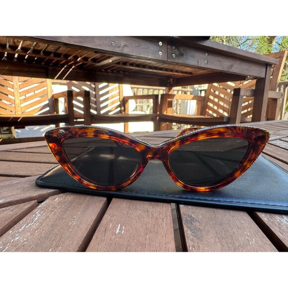 New Stella McCartney Cat Eye Sunglasses Tortoise SC0238S 002 display picture 1